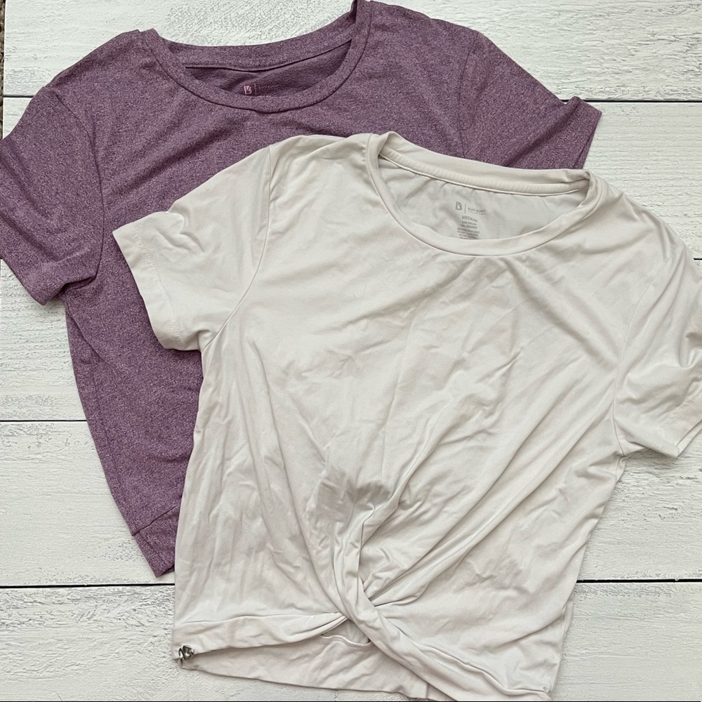 buff bunny knot tops